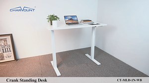 [Hot Item] Charmount Modern Manual Stand PC Computer Table