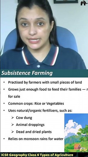 Subsistence farming explained in seconds! 🌾