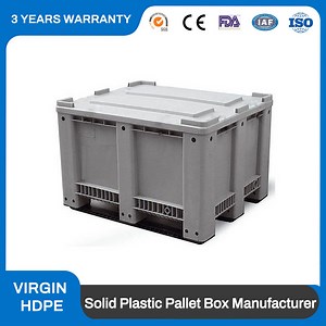 [Hot Item] Enlightening Large Capacity Supermarket Display Using Fruit Vegetables Storage Use Plastic Pallet Box