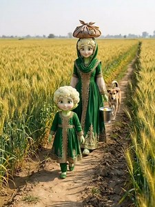 Eternal Love Story: Cauliflower Daughter & Potato Father (Part 1)