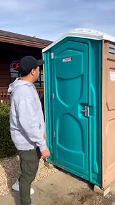 Porta potty explodes #reels | TheMedia Flex