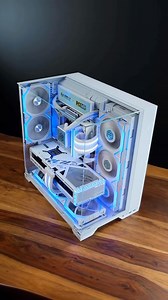 Lian li O11 Vision Compact White combined with GA II 360 AIO, TL LCD fans and the iconic Strimer V2 Cables O11 Vision compact is now available PAN India in stores & online partners as well! Top features - 1) Two top panel options: mesh or tempered glass 2) Vision mode with tempered glass for an uninterrupted view of components 3) Mesh mode with fan bracket for additional radiator or fan support 4) Supports up to 11 fans and a maximum of 360mm large radiator 5) Compatible with back-connect ATX mo