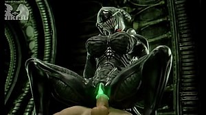 Xenomorph alien eggs