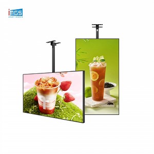 [Hot Item] 32 Inch -55 Inch Ultra-Slim Custom LED Light Box Aluminum Frame Steel Material Restaurant Menu Board