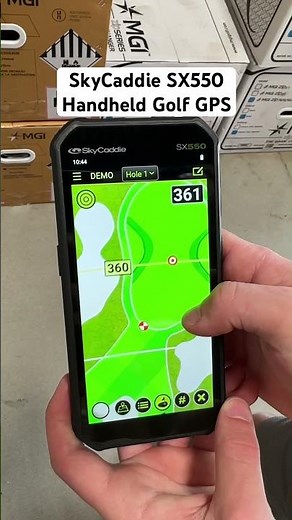 SkyCaddie SX550 Handheld Golf GPS
