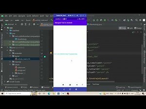 How to use Marquee Text in Android Studio App | Text Animation in Android Studio Project app