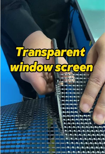 Transparent Window Screens LED & Smart Glass Solutions