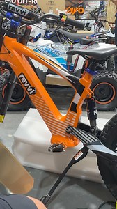 Revvi 18” in for a quick repair and graphics kit install - This one with the Red Bull KTM glitter in orangeGet in touch for your Revvi graphics kits - install available on request | Go Off-Road Barnsley