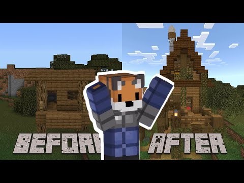 Transforming A Swamp Hut | Minecraft Structure Revamp