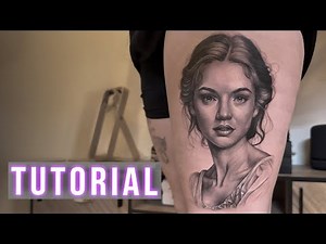 Tattoo Shading Tutorial – How to Tattoo a Realistic Portrait