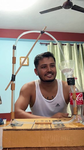Impossible Water Flow Experiment: Siphon Water Bottle Demo