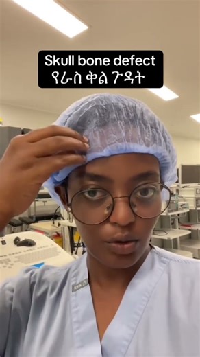 Skull bone defect management in Amharic