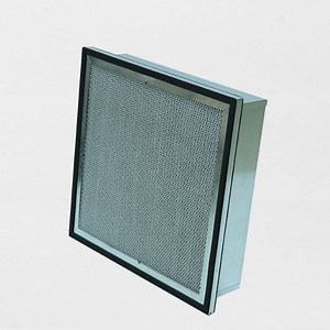 [Hot Item] Deep Pleated H14 Filter Featuring Paper Separator and Aluminum Frame