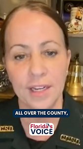 Clay County Sheriff reveals how she achieved such low crime rates. @ccsofl #usa #crime #sheriff #police #lowcrime #florida #claycounty | Florida’s Voice