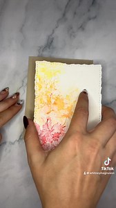 Feeling fallish? 🍂 Try this easy technique! Get a watercolor look with simple stamping when you use water based inks & just a spritz of water! https://unitystamp.co/8j8 | Unity Stamp Company