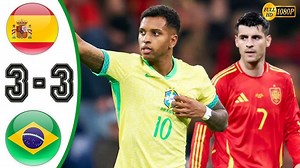 4.7K views · 93 reactions | Spain vs Brazil 3-3 - Highlights & All Goals 2024 #Spain #Brazil #SpainvsBrazil #brazilvsspain | Sports Tube 369 | Facebook