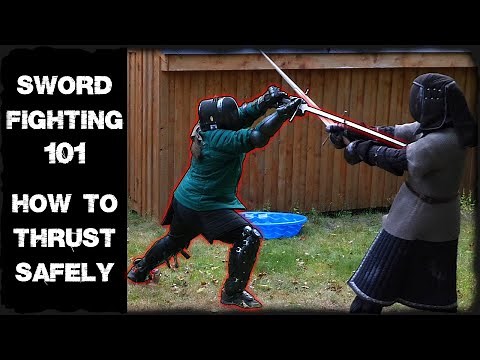 The Power of a Covered Thrust (Longsword Technique)