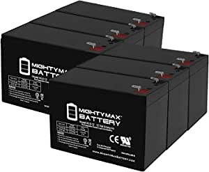 Mighty Max Battery Altronix AL600ULX 12V, 9Ah Lead Acid Battery - 6 Pack