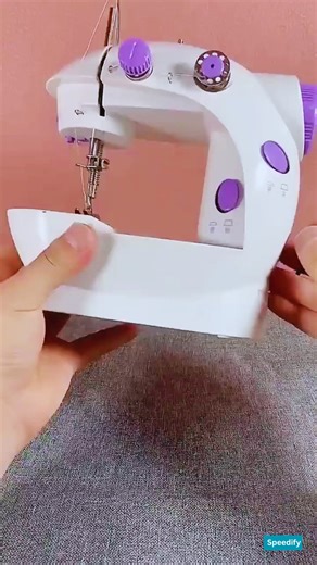 🪡✨ Stitch your creativity on the go! Compact • Easy • Powerful – SM-202A Mini Sewing Machine Perfect for quick fixes & fun DIY vibes 💜 Shop now 👉 speedifybd.com #MiniSewingMachine #DIY #HomeEssentials #SpeedifyBD | Speedify