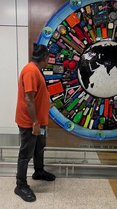 #beautiful #mural showing the #pollution #mother #earth is #enduring.We have to take immediate steps for protecting Earth. | Raghavendra Sarvam