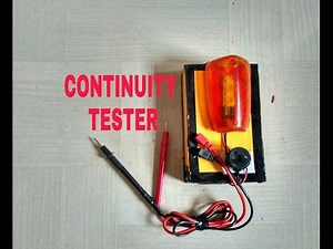 How to make continuity tester with buzzer and led at home | Technical somesh
