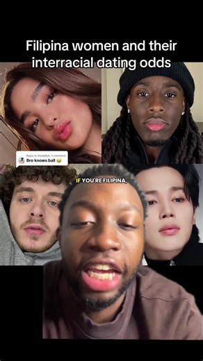 Replying to @thedailyd_ Filipina women and their interracial dating odds - - - - - - #interracialcouple #filipino #filipina #greenscreen