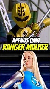 Seasons featuring ONLY one female Ranger in POWER RANGERS!