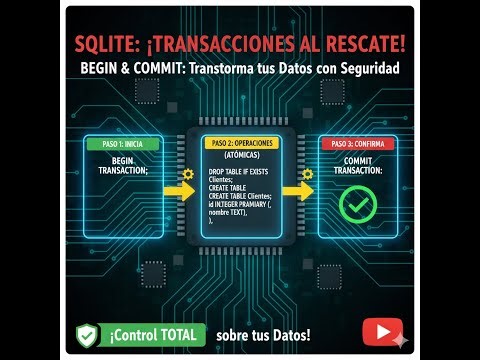 SQL transactions in SQLite