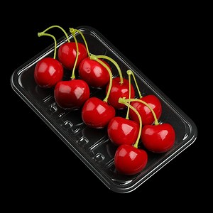 [Hot Item] Rectangular packing blister fruit punnets packaging plastic tray