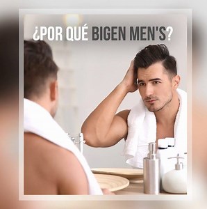 Logra una excelente cobertura de canas fácil y rápido con Bigen Men's Speedy Color. | Bigen México