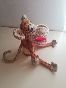 Crochet Monkey Hand Puppet Pattern: Amigurumi DIY (digital Download) - Etsy Australia