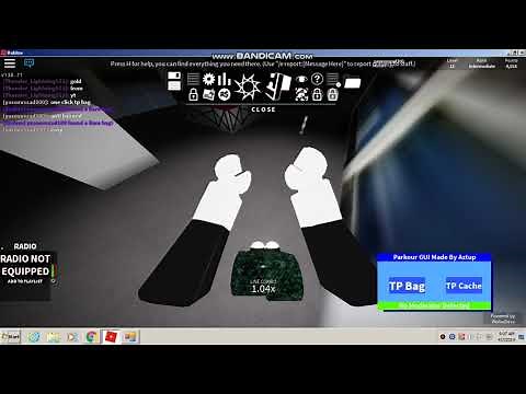 ROBLOX PARKOUR | SCRIPT/HACK |Teleport To Bag And Teleport To Cache