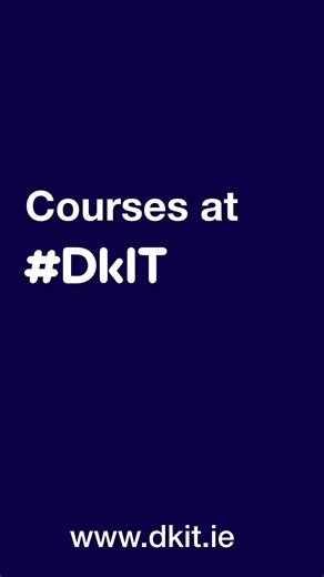 1K views | The BSc in Computing at DkIT gives you a common entry...