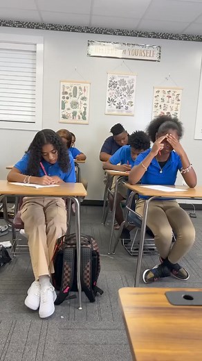 Teacher caught girls cheating on test in class #shorts | Funny Reels