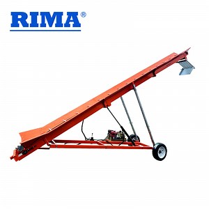 [Hot Item] Rima Gasoline Engine Hydraulic Chain Log Conveyor