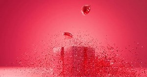 Carte de Saint-Valentin avec coffret cadeau : vidéo de stock (100 % libre de droit) 3709683913 | Shutterstock