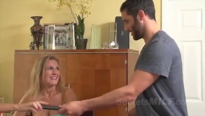 Two Hot Milf Satisfy Their Hunger for Young Guy