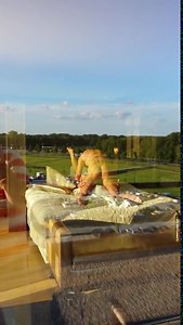 Cuck filming his wife getting fucked through hotel window