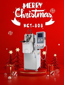 [Hot Item] KCT-808 Spring Coiling Machine 1MM oil seal spring machine with Japan Servo Motor