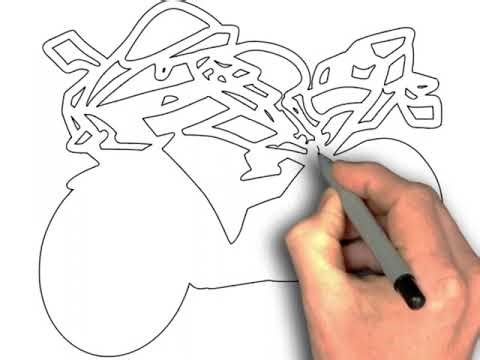 How to Draw Kawasaki Ninja H2R Superbike