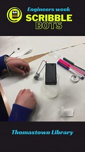 We had a fab time on Tuesday in Thomastown Library for our Engineers Week Scribble Bot workshop! 🤖 The children learned all about electrical circuits and then put their knowledge to the test to create their wonderful wobbly scribble bots! #kilkennylibrary #STEAM #EngineersWeek | Kilkenny County Council Library Service