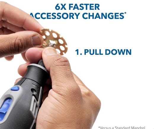 32 reactions · 3 comments | Check out just how easy accessory changes are with our EZ lock mandrel. #dremel #ezlock #mandrel #rotary #rotarytool #accessory #accessories #diy #diytools | Dremel | Facebook