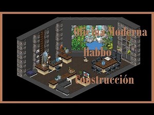 ¿Como hacer una Oficina moderna en Habbo?