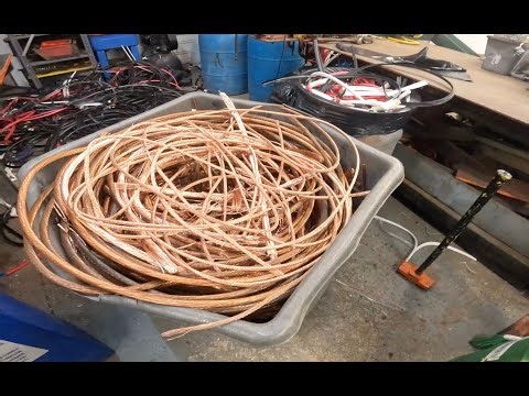 $7000 Copper Scrap out. Massive Shop Scrap Out Pt.3