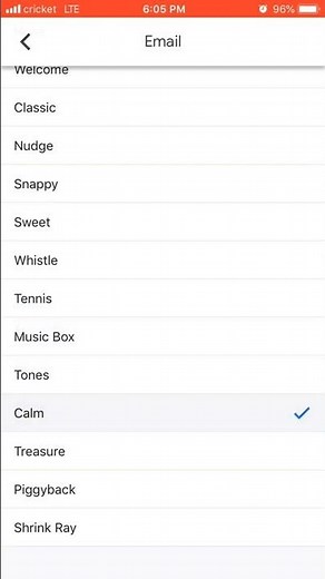 All Gmail notification sounds