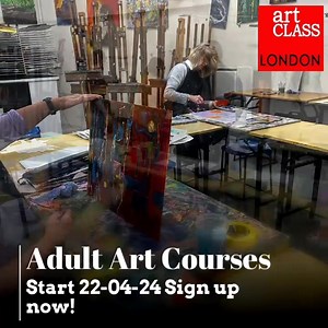 Adult Art Courses start 22-04-24 Sign up! | art CLASS London | Facebook