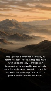 The sticky saga of the Great Maple Syrup Heist. #MapleSyrupHeist #QuebecHistory #CommodityCrime | History Vault