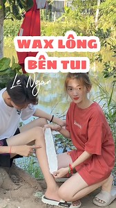 174K views · 2.4K reactions | Sáp nhà tui bám lông đỉnh dữ lắm luôn 殺 #Lê_Ngân #xuhuong #sáp_wax_lông | Lê Ngân | Facebook