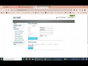 USB MODEM WIFI LTE 4G + Dongle wifi connection setup