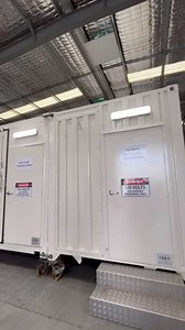 A walk though of EKKA’s latest containerised switchroom solution. Dual 40-foot climate-controlled containers with customised roofing, operator control room and internal access between the two… | Ekka Group Pty Ltd